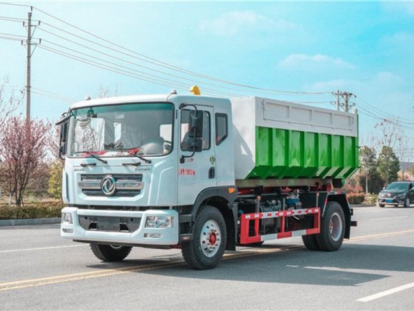 东风D9多利卡10-14方勾臂垃圾车