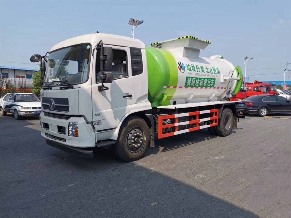 国六东风天锦11方餐厨垃圾车