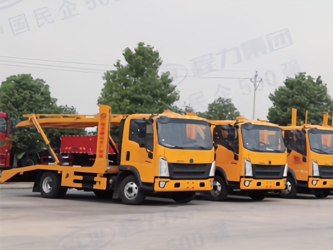 程力轿运车批量发车