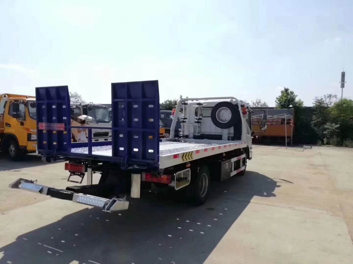 现代盛图蓝牌一拖二清障车