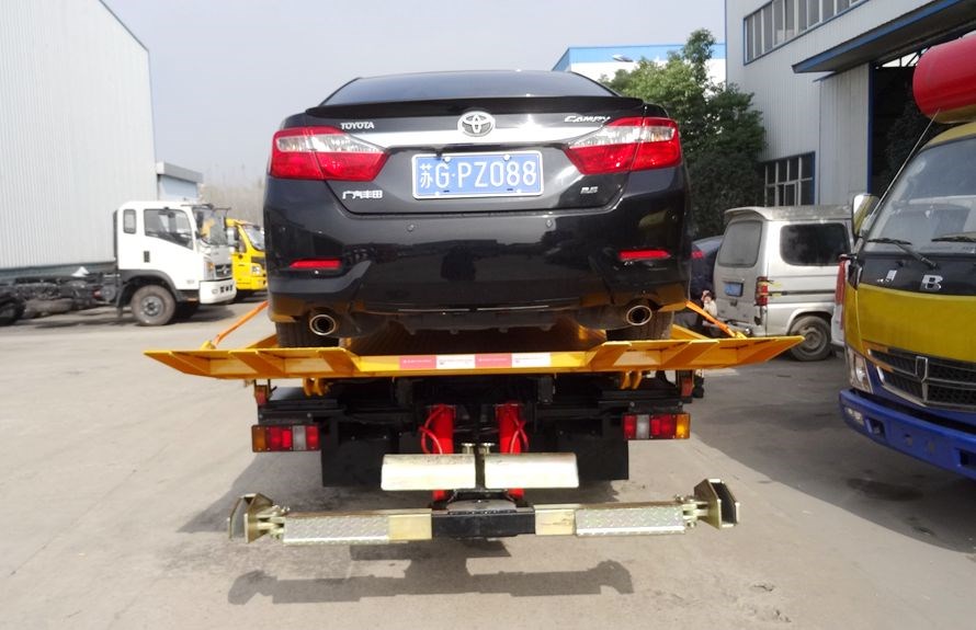 江铃蓝牌一拖二清障车