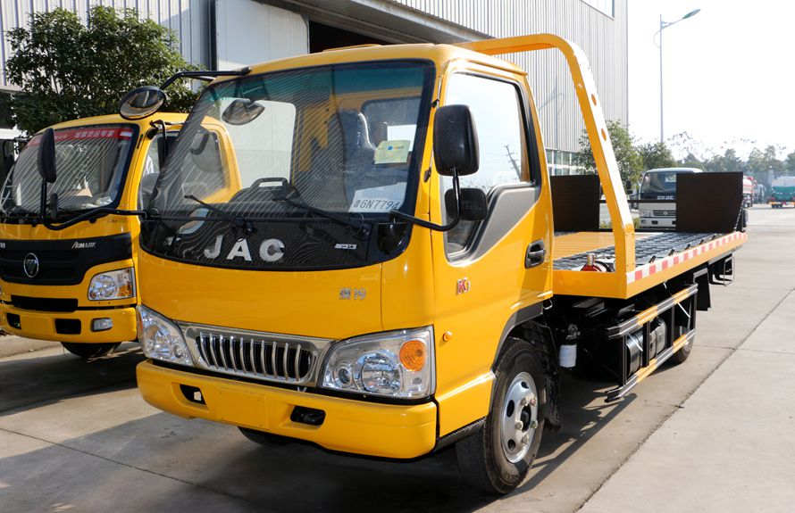 江淮蓝牌一拖二清障车