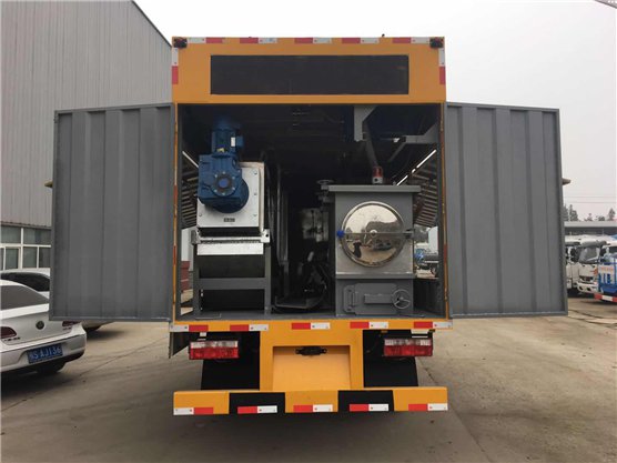 东风多利卡黄牌吸污净化车（EHY5120TWJE6）