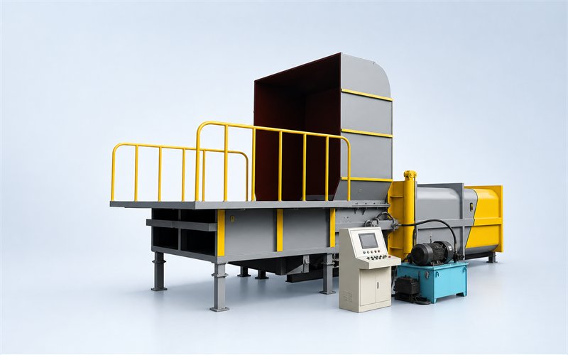 中型水平直压式垃圾站（平台式）