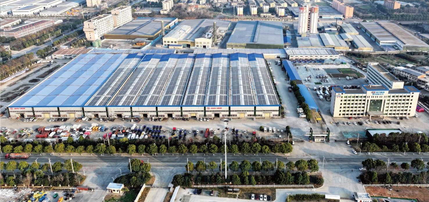 程力汽车集团随州高新区湖北银航专汽工业园航拍