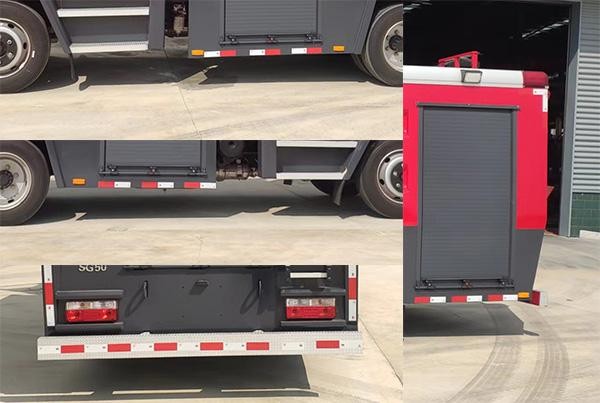 CLW5110GXFSG50/DF型水罐消防车公告照片4