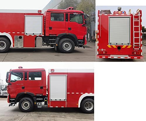 CLW5280GXFPM120/HW型泡沫消防车公告照片2