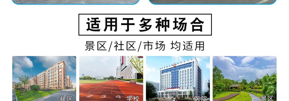 移动式垃圾压缩站适用场景:社区、学校、医院、市场、景区