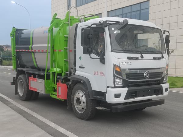 程力威牌CLW5120ZZZCDP型自装卸式垃圾车