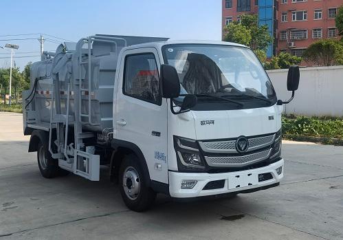 程力威牌CLW5040TCABEV6ZS型纯电动餐厨垃圾车